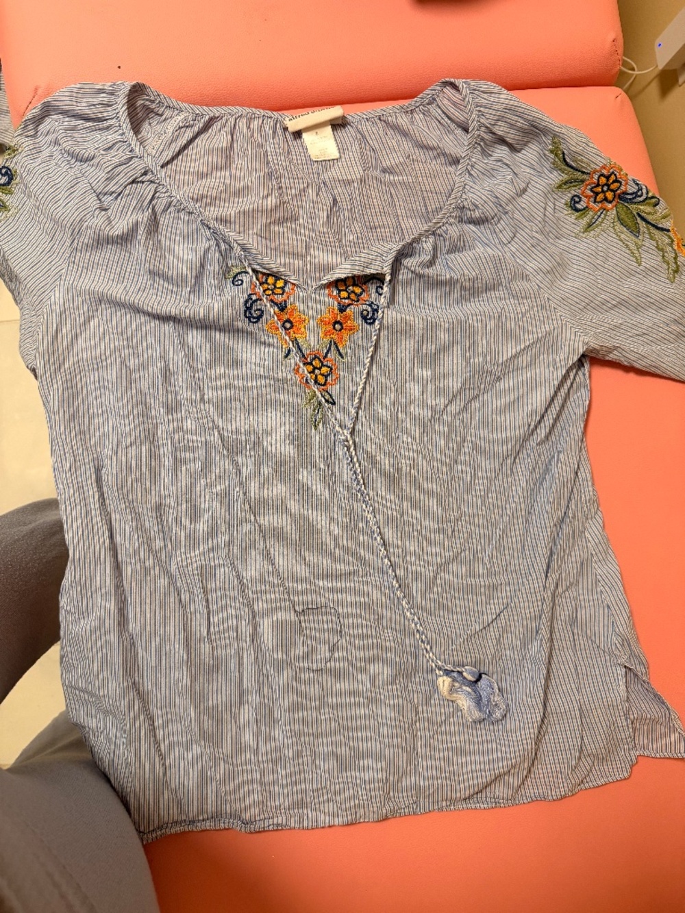 Striped Alfred Dunner blouse